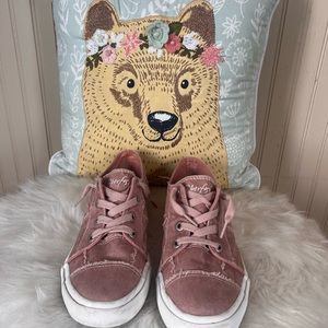 Blowfish Maxine Fixed-Lace Twill Sneakers Size 9